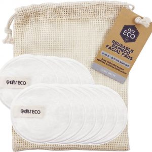 Eco-friendly, bamboo facial pads